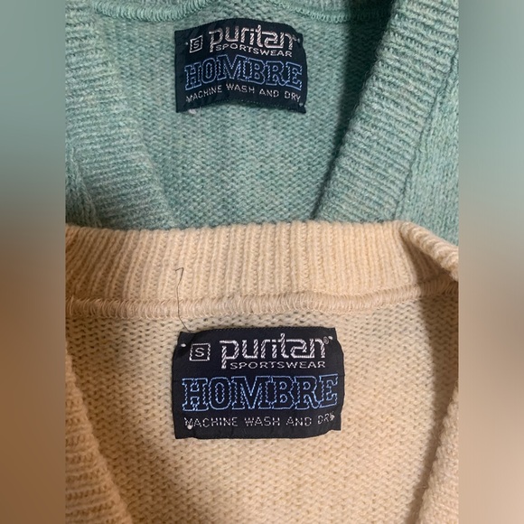 Two Vintage Puritan Pullover Vests - SZ Small - Picture 3 of 11